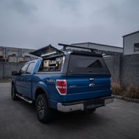 Auvent de camionnette extérieur en aluminium à coque rigide, couverture étanche verrouillable pour Hilux Dmax Tacoma F150 Tundra