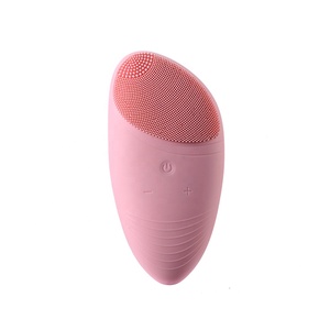 Cepillo <span class=keywords><strong>de</strong></span> Limpieza Facial Eléctrico Impermeable <span class=keywords><strong>de</strong></span> Limpieza Profunda, <span class=keywords><strong>Limpiador</strong></span> <span class=keywords><strong>de</strong></span> <span class=keywords><strong>Poros</strong></span> Sónico <span class=keywords><strong>de</strong></span> Silicona, Elimina Eficazmente los Puntos Negros y Exfolia - Product Image 1