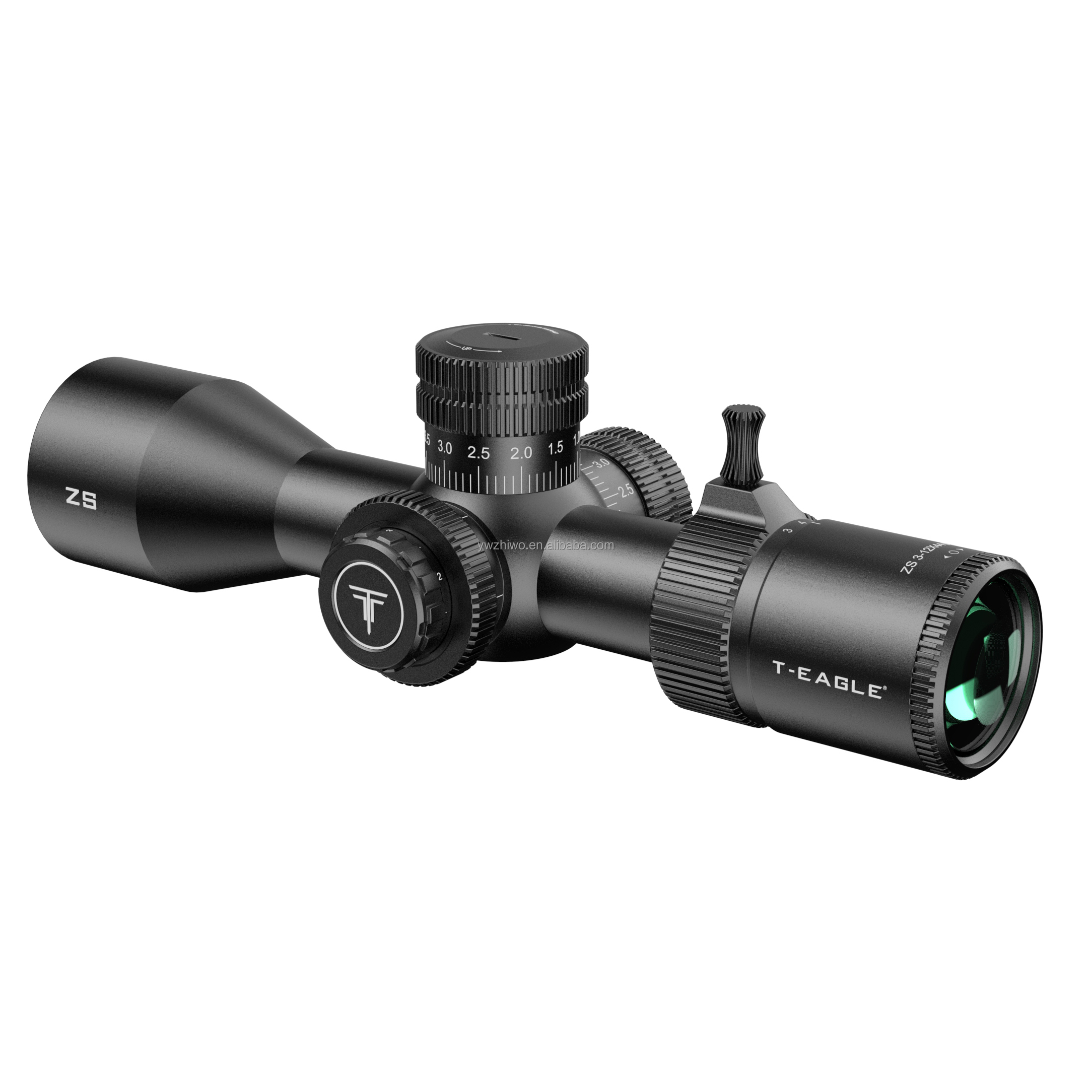 Professional T-Eagle ZS 3-12X44 FFP IR Tactical Scope - Waterproof