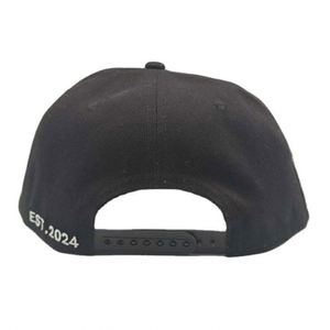 Casquettes de mode non structurées en coton avec votre logo pour hommes, casquette à 5 panneaux, casquette snapback - Product Image 4