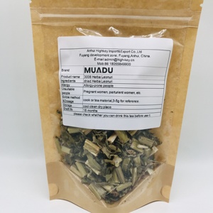 3006 Yi Mu Cao Worm Body Leonurus Japonicus Té de hierbas a granel con beneficios para la salud Motherwort - Product Image 2