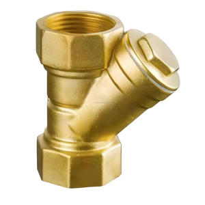 Filettature filtranti di tipo Y in ottone di alta qualità utilizzate per la pulizia e la manutenzione di sistemi di tubazioni