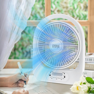 Ventilateur électrique portable de petite taille avec interface USB, alimenté par courant alternatif/continu, de la marque Winning Star, destiné à l'exportation. - Product Image 2