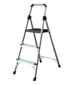 中国制造商可折叠阶梯带防滑垫可折叠家用阶梯钢梯