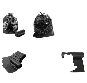 Black Big Garbage Capacity Trash Bag Heavy Duty 55 Gallon Black Hotel <b>Extra</b> <b>Large</b> Commercial Garbage Bag Industrial Trash Bags - Product Image 2