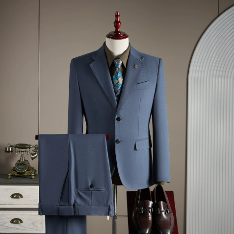 Grigio blu [abito + pantaloni]