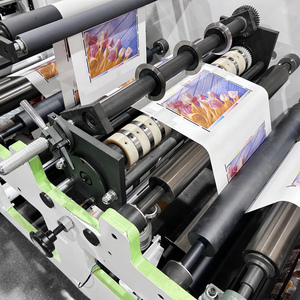 HJRYIN-320 6 màu 2 động cơ servo IR Máy sấy flexo máy in tự động tải rạch Bộ máy in flexo - Product Image 3