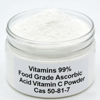 Poudre Cas 50-81-7 de vitamine C d'acide ascorbique de catégorie comestible des vitamines 99%