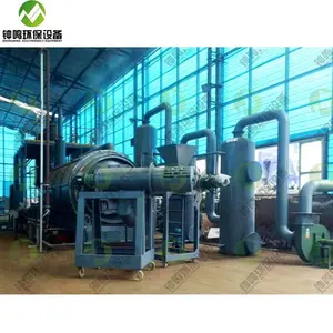 Converting Solid Waste To Be Fuel Oil Tyre Oil Carbon Black Manufacturing Plant Waste Tyre Recycling 5-8 Years Alloy Steel ZM