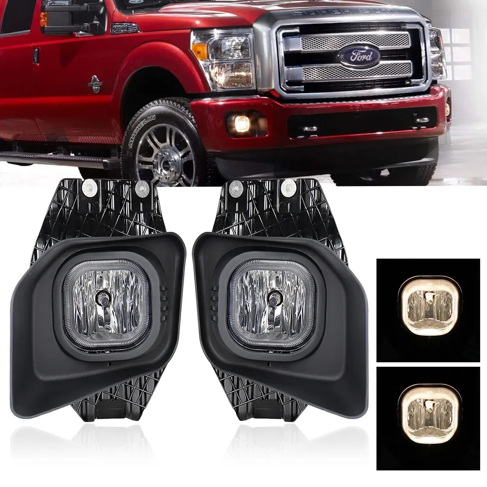 Fit For Ford F250 F350 F450 2011 2012 2013 2014 2015 2016 Super Duty Front Bumper Fog Light Assembly