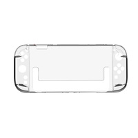 Coque transparente en PC avec protection pour 2, comprend 2 poignées de pouce