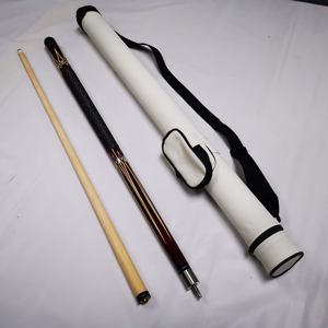 ハイエンド1/2分割式センタージョイントアルミ合金製プールキュー、メープルフォアアーム、57インチ、ホワイトカラー、キューケースキット、ナインボール対応、ボールアーム付き - Product Image 4