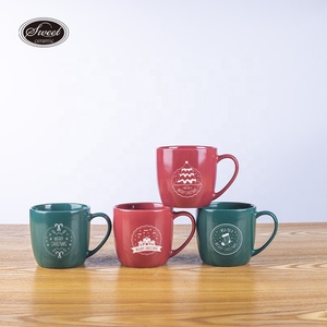 Venta al por mayor de café personalizado, nuevo diseño, taza de Navidad, grabado <span class=keywords><strong>con</strong></span> láser, logotipo, taza de Navidad a granel, taza de Navidad, <span class=keywords><strong>tazas</strong></span> de café de cerámica - Product Image 2