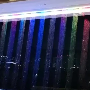 ホログラム効果のある屋外デジタル音楽ウォーターカーテン