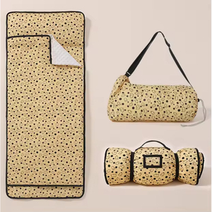 Alas Tidur Bayi Ramah Lingkungan dari Bahan Daur Ulang dengan Pola Kartun, Dapat Digulung, Dilengkapi Bantal & Selimut yang Dapat Dilepas - Product Image 1