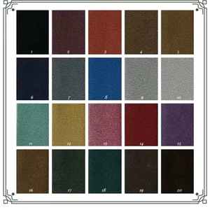 GRS Tissu en daim véritable de haute qualité, cuir floqué résistant à l'usure pour bottes, chaussures, sacs, costumes, matériau PU imperméable. - Product Image 6