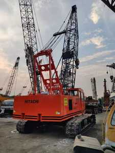 Used Hitachi 50 Ton Crawler Crane <b>Model</b> KH180-3 with Core Components Gearbox <b>Engine</b> Pump - Product Image 5