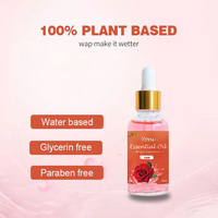 Huile de Yoni Vierge Biologique Naturelle à Base de Plantes, Huile Essentielle Rose Orange Lavande, Huile de Yoni Féminine avec Ingrédient Orange