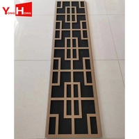 Panneaux muraux acoustiques en bois avec revêtement en PVC blanc au meilleur prix pour bureau et studio