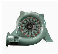 Turbin Air Generator Hidro Horizontal 300kw Micro Mini Kaplan Axial Francis Pelton