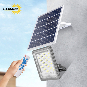 Güneş Enerjili <span class=keywords><strong>LED</strong></span> Projektör Alüminyum IP66 200W-300W 70-140 Işın Açısı LiFePO4 Pil 3000K-6500K Renk Sıcaklığı Spor Koyu Gri - Product Image 6