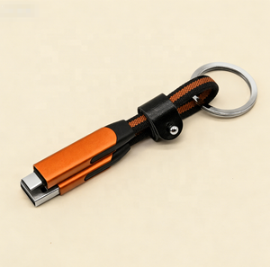 <span class=keywords><strong>Cable</strong></span> Cargador 6 en 1 para Llavero, 60W 3A |   Aleación de Aluminio |   para iPhone, <span class=keywords><strong>Samsung</strong></span>, iPad |   Regalo Empresarial con Logotipo Personalizado - Product Image 1