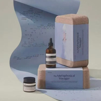 Boîte en pulpe moulée biodégradable écologique avec logo personnalisé, boîte en pulpe de papier recyclable pour les soins de la peau