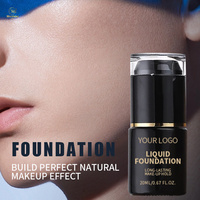 Maquillage personnalisé en usine pour femmes Logo privé Cosmétiques BB Crème Fond de teint liquide Fond de teint mat à couverture complète