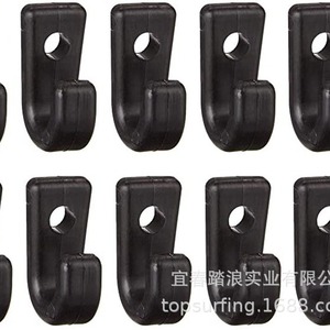 Boat Fitting J Type <b>Hook</b> 26mm <b>Plastic</b> Deck <b>Hook</b> For Kayak Canoe Boat Accessories - Product Image 5