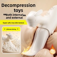 Jouet sexuel pour adultes, vibrateur féminin, stimulateur clitoridien pour femmes, stimulation par léchage de la langue, masturbateur, façon excitante de jouer