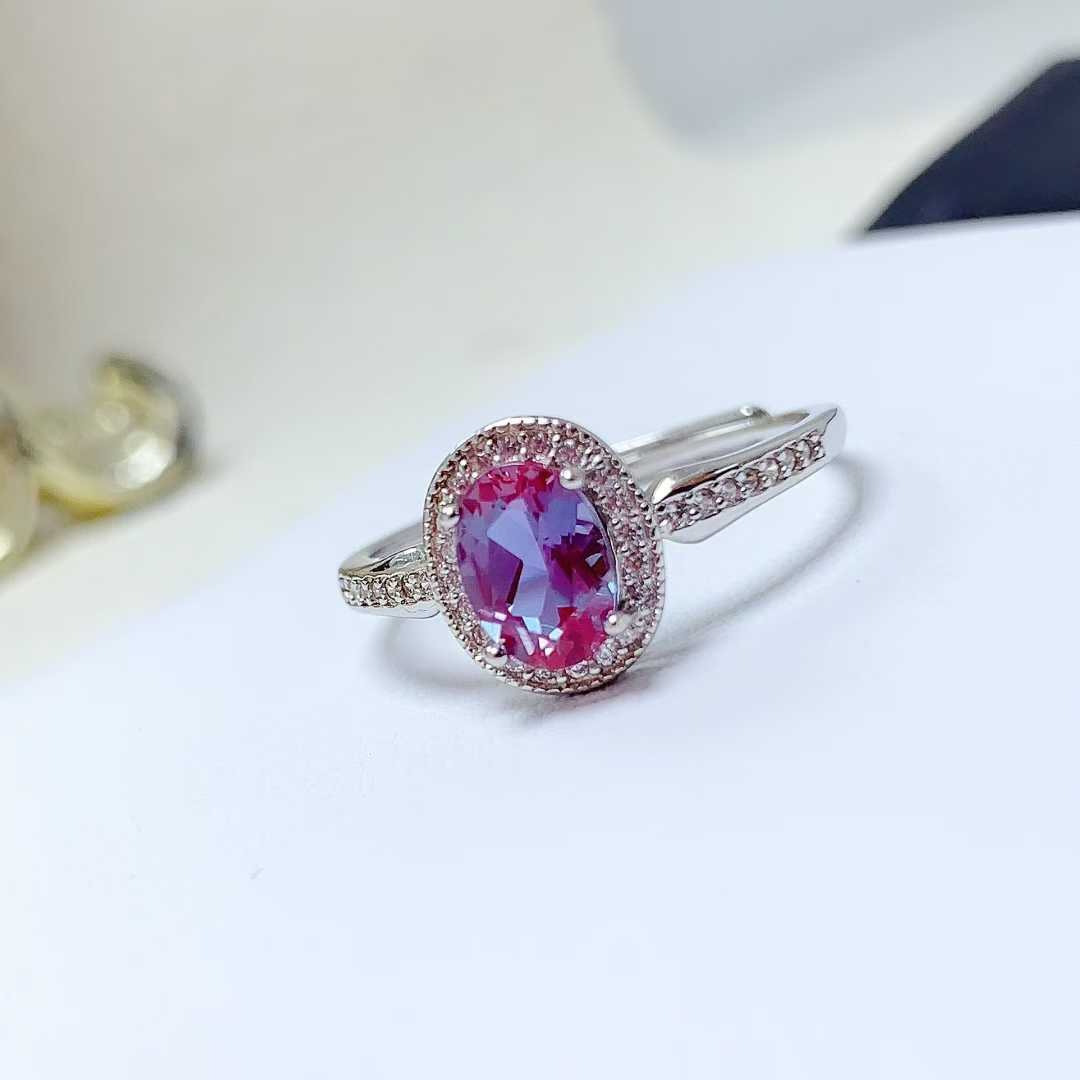 alexandrite engagement ring