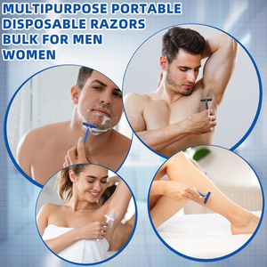 มีดโกนหนวดแบบใบมีดคู่สำหรับผู้ชาย แบบใช้แล้วทิ้ง - Product Image 4