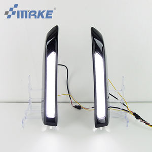 Luce Diurna Modificata Smrke Auto per <span class=keywords><strong>Toyota</strong></span> Agya 2023 2024 2025 Faro LED Fendinebbia DRL con Indicatore di Direzione Dinamico - Product Image 2