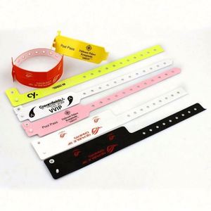 Pulseras de Vinilo de PVC Desechables Personalizadas, Producto Enfocado en Eventos - Product Image 1