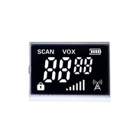 Écran LCD à code segmenté le plus vendu 2026 pour talkie-walkie, taille d'affichage 31x23, récepteur de signal d'usine