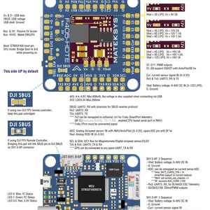 MATEKSYS F405-HDTE <b>RC</b> Plastic Flight <b>Controller</b> for FPV Drone with STM32F405/ICM42688-P/12S LiPo/BetaFlight/ArduPilot - Product Image 3