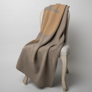 Sang Trọng Ném Chăn Cashmere Merino Cashmere Len Duy Nhất Chăn Cho Giường - Product Image 2