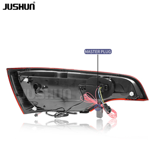 JUSHUN Tout au long des feux arrière pour <span class=keywords><strong>Audi</strong></span> <span class=keywords><strong>Q7</strong></span> 2006-2015 LED feu arrière Design Signal <span class=keywords><strong>dynamique</strong></span> Feu arrière Animation Frein d'arrêt arrière - Product Image 4