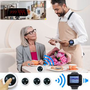 Restaurant Ordering <strong>System</strong> Restaurant Table Bells Singcall Wireless Button Watch Order Restaurant Waiter <strong>Call</strong> Bell - Product Image 4