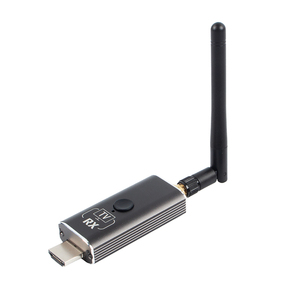 Oright 492FT 150m Extenseur sans fil 1.4 1TX 1/2/3/4 <span class=keywords><strong>RX</strong></span> 1080P 60Hz en alliage d'aluminium gris titane Convertisseur audio - Product Image 4