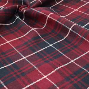 Hochwertige garn gefärbte <span class=keywords><strong>Plaid</strong></span> Check gewebte Stoff rot schwarz Schuluniform Kleid für Kinder Studenten - Product Image 4