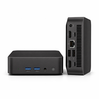 OEM Intel Core I3 6100U 8 16GB 256 512GB Dual HD-MI Gigabit LAN Win10/11 Mini PC Gaming Komputer Desktop Kecil untuk Rumah dan Kantor