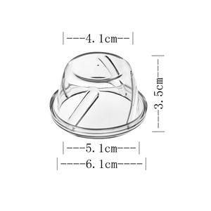 Bol d'aspiration pour tire-lait, diamètre 4.1cm, hauteur 3.5cm, en silicone sans Bpa, pour accessoires de pompe électrique et manuelle - Product Image 1
