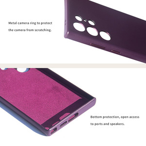 Thiết Kế Mới Tùy Chỉnh Cao Cấp Nappa Da Samsung Điện Thoại Trường Hợp Với Khe Cắm Thẻ Nhớ Điện Thoại Trường Hợp Đối Với Samsung Galaxy S23 Siêu Trường Hợp - Product Image 6