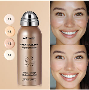 Spray <span class=keywords><strong>fixateur</strong></span> de fond de teint en marque privée OEM, hydratant, fini mat soyeux, imperméable, longue durée, <span class=keywords><strong>fixateur</strong></span> de <span class=keywords><strong>maquillage</strong></span>, logo personnalisé - Product Image 1