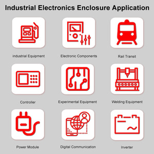 Алюминиевые проектные коробки, электронные корпуса, заводская настройка, корпус для батареи из алюминиевого сплава для печатных плат - Product Image 5