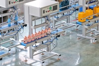 Máquinas automáticas de detección de fugas para bidones de HDPE de 500ML, 1L, 2L, 3L, 5L, detector de fugas para botellas vacías en envases auxiliares