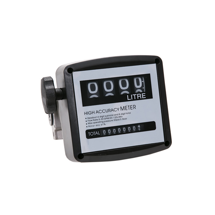 Высокоточный 1 дюймовый турбинный механический дизельный счетчик цифровой расходомер топлива бензина