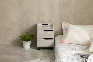 Mesitas de Noche Modernas al por Mayor, Fabricante Directo, Mesita de Noche de Tablero de Partículas para Exportación al por Mayor - Product Image 6