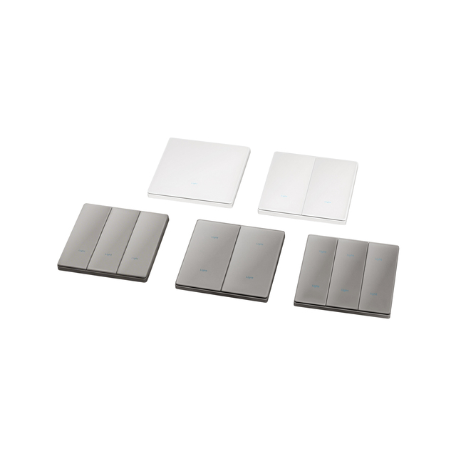 V Alexa-Compatible Smart Switch with Power-Off Memory and Family Sharing on 2.4GHz WiFi and Bluetooth Network Smart Switch